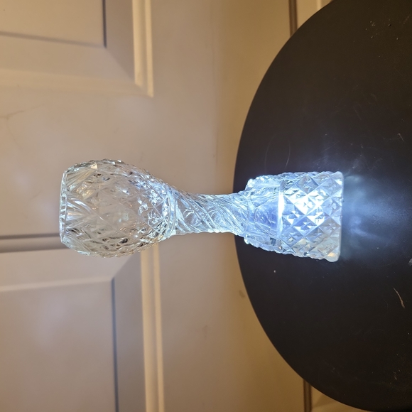 Antique Cut Crystal Bud Vase 6" - Picture 4 of 10